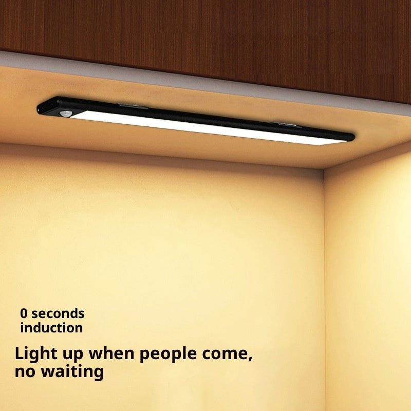 Smart LED Strip Human Sensor Light, Magnetic Self-adhesive Wardrobe Light