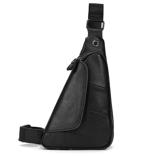Creative Fashion Leather Men's Chest Bag