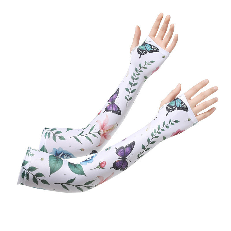 Gardening Sun Protection Oversleeve Women's Sun Protection Cool Feeling Ice Sleeve