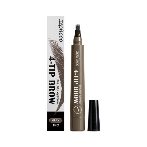 Four-fork Waterproof Eyebrow Pencil