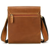 First Layer Cowhide Flip Shoulder Men's Leather Shoulder Bag Crazy Horse Leather Crossbody Bag