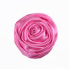 Rose Three-dimensional Bud Satin Fabric Flower Corsage Bridal Bouquet Ornament Accessories