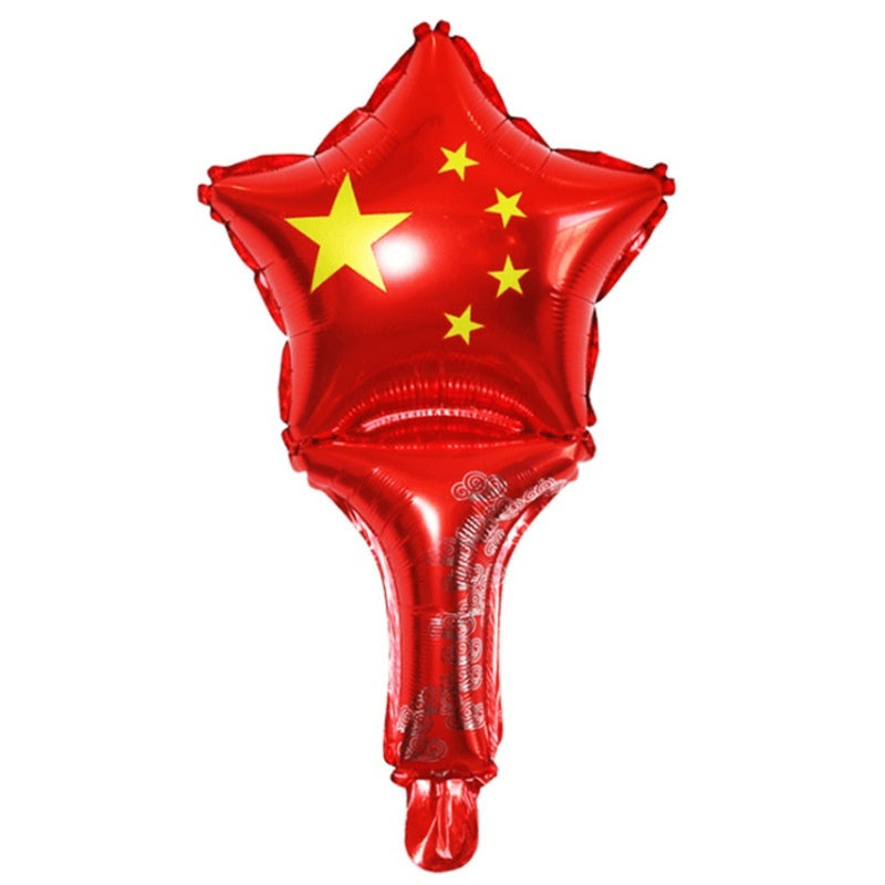 National Day Flag Barrettes Creative Hair Accessories Kindergarten Prizes