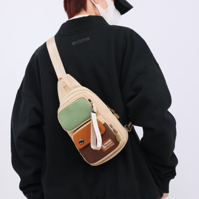 Outdoor Leisure Crossbody Multifunctional Storage Shoulder Bag