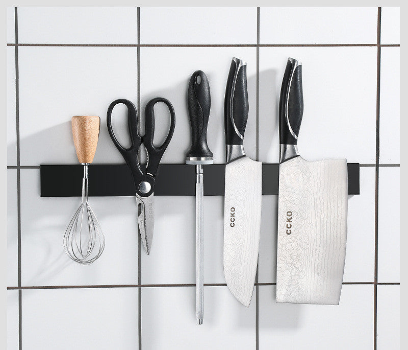 Magnet Knife Holder Kitchen Wall-mounted Perforation-free Magnetic Knife Storage Rack Magnet