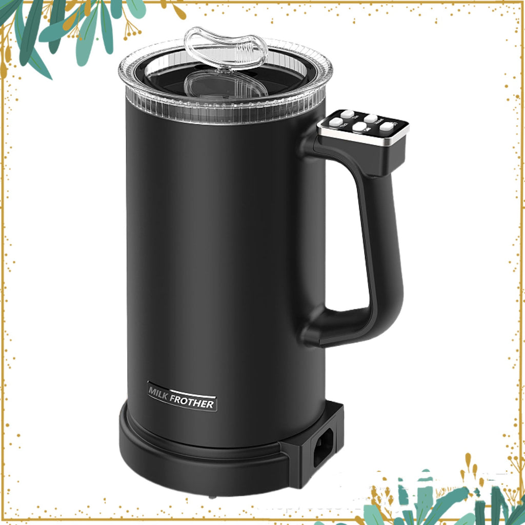 Hot And Cold Double Electric Milk Frother Coffee Latte