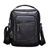 One Shoulder Genuine Leather Business Multifunction Men's Soft Leather Casual Messenger Bag