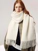 Women's Wool-like Autumn And Winter Solid Color Comfortable Scarf High Quality