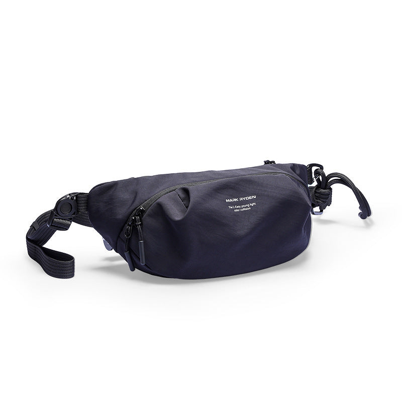 Crossbody Bag Men's Portable Portable Single Shoulder Backpack Chest Bag