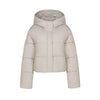 Women's Simple Casual Hooded Short Down Jacket