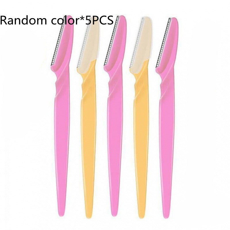 Women's Metal Skin-friendly Eyebrow Trimmer Set
