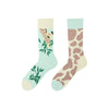 Asymmetric Middle Tube Cotton Socks Children