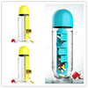 Direct Selling Two-In-One Water Cup Pill Box 7-Day Pill Box 7 Grids Outdoor Easy To Carry Water Bottle One Week With Pill Box Cup