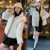 Korean Version Loose Cotton Padded Casual Short Down Cotton Jacket Coat