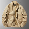 Men's Relaxed-fit Baseball-collar Casual Jacket