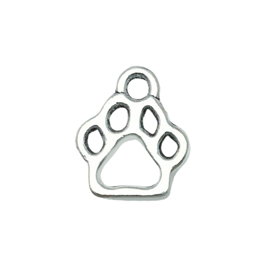 1 Antique Silver Alloy Animal Dog Series Pendant