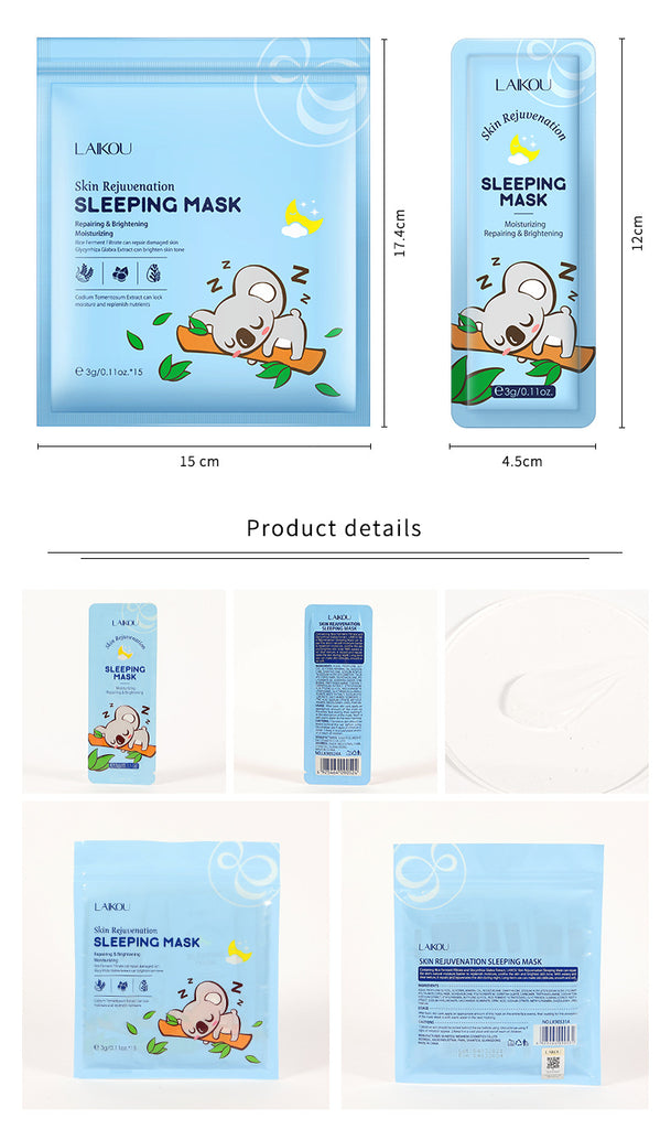 Clean Sleep Facial Mask Sheet