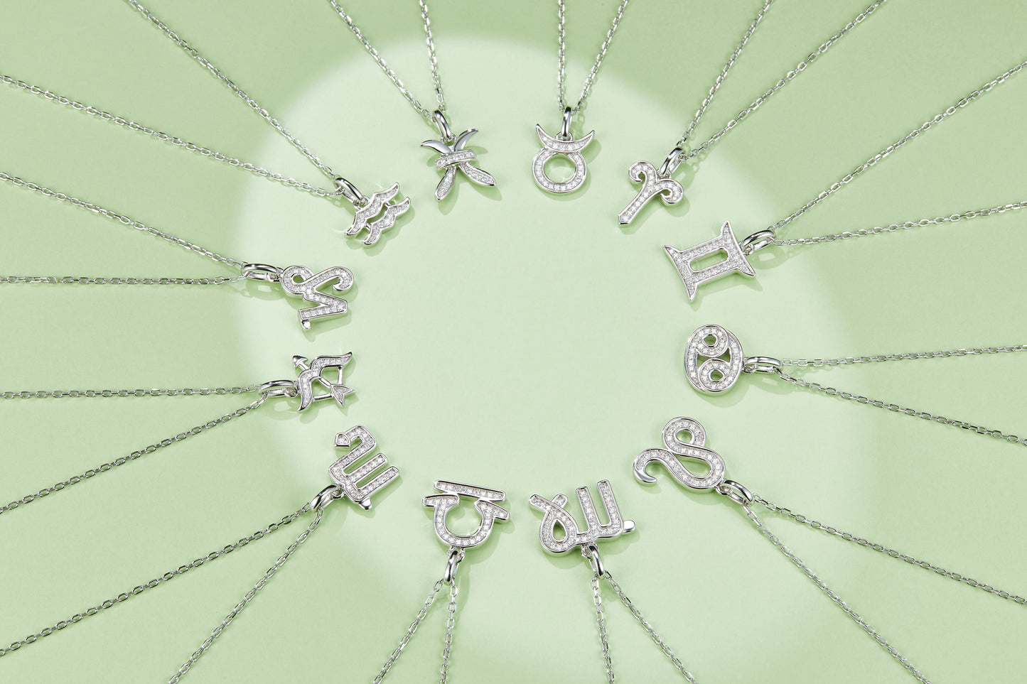 12 Zodiac Signs - Sagittarius, Set With Top-quality Moissanite, Luxurious And Fashionable Light Luxury Trend Jewelry, Silver Necklace, Pendant S925, Silver-plated Platinum