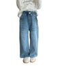 Fashionable Trousers Girls Casual All-matching Straight Pants