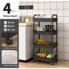 Trolley Rack Floor Multi-layer Mobile Kitchen Vegetable Basket