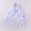 Autumn And Winter Cashmere-like Solid Color Long Scarf