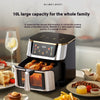 10L Super Large Visual Intelligent Air Frying Oven Automatic Deep Frying Pan