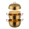 Household Large-capacity Thickened Stainless Steel Double-layer Steamer