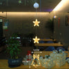 Christmas 3pcs LED Light Star Xmas Tree Hanging Sucker Lamp Window Ornaments Decoration For Home Xmas Navidad New Year Decor Christmas Decorations