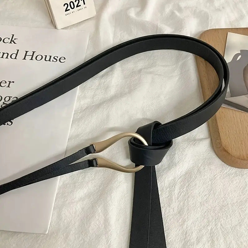 Women's Simple All-match Fashion Knot Small Belt