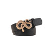 Retro Punk Neutral Personality Serpentine Buckle Belt