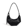 Crossbody Croissant Leather Shoulder Underarm Bag