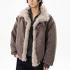 Niche Cool And Handsome Mountain Vulture Niche Retro Large Plush Cotton Jacket
