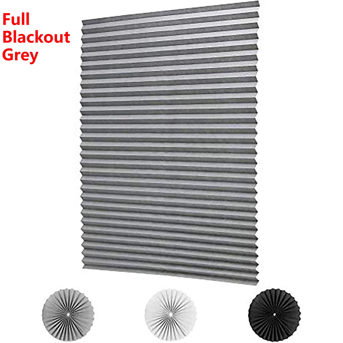 Full Shading Curtain Self-adhesive Pleated Shades Punch-free Adhesive Roller Shutter
