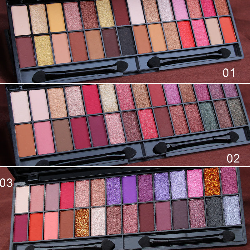 Creative 28 Color Matte Pearlescent Eyeshadow Palette
