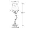Household Rose Shaped Red Wine Glass Kitchen Gadgets