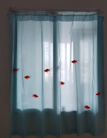 DIY Goldfish Curtain