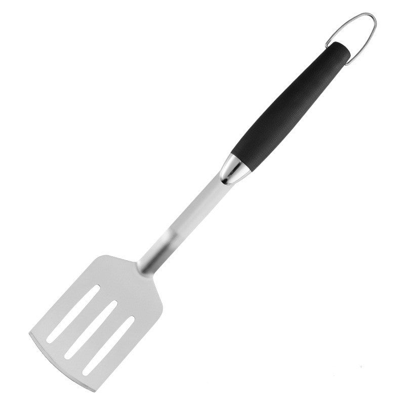 Plastic Handle Stainless Steel Combination Barbecue Fork Shovel Clamp