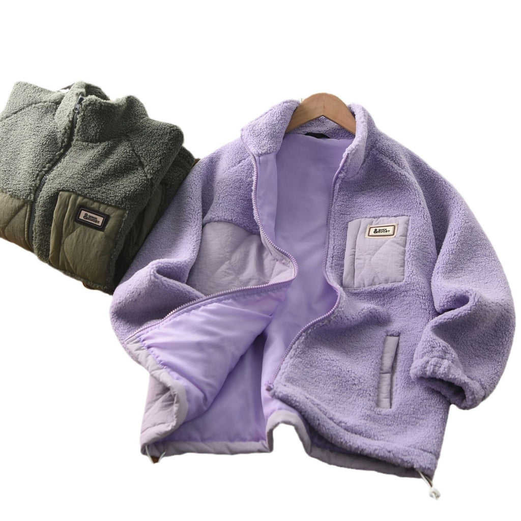 Zipper Hoodie Polar Fleece Thick Casual Jacket