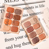Earth Color Eye Shadow Repair Plate Pearl Milk Tea Color Makeup Cosmetics