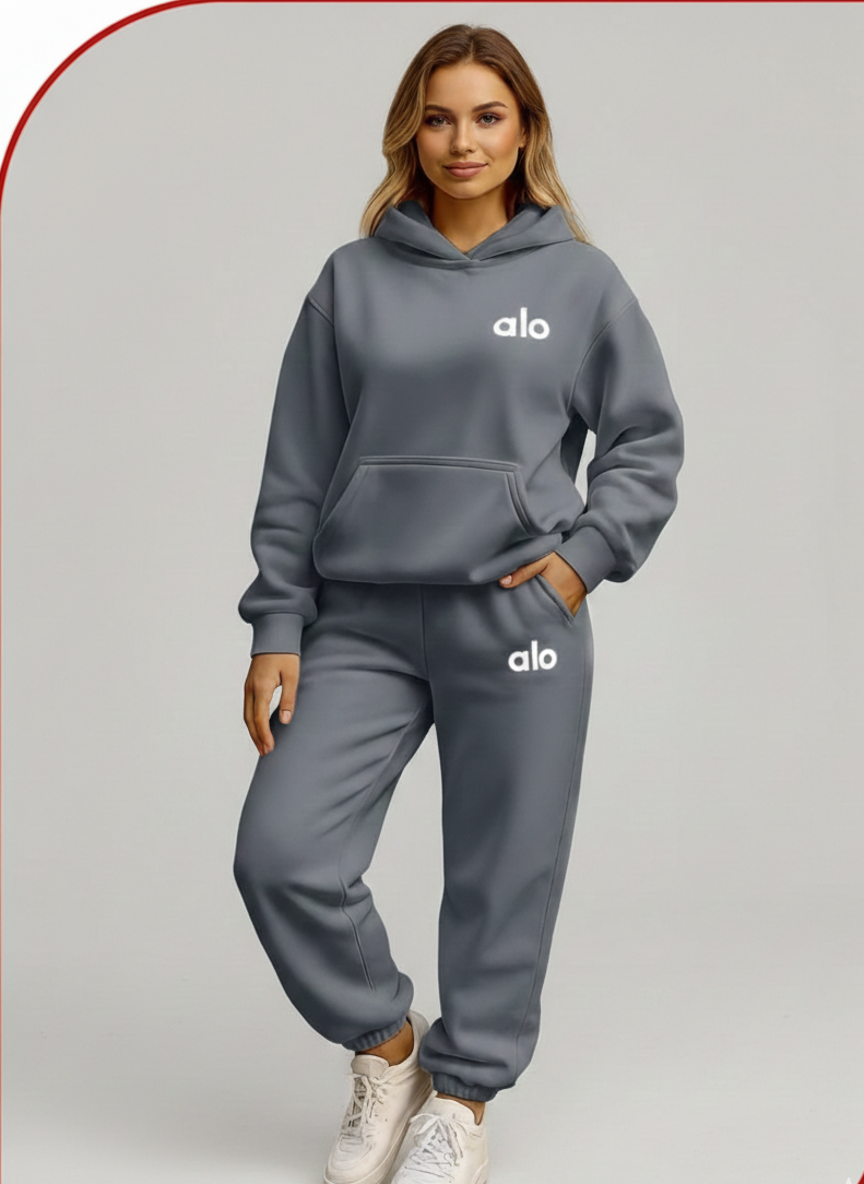 سوت للبنات والنساء قطني خامة ثقيلة  قصة واسعة مريح وعصري