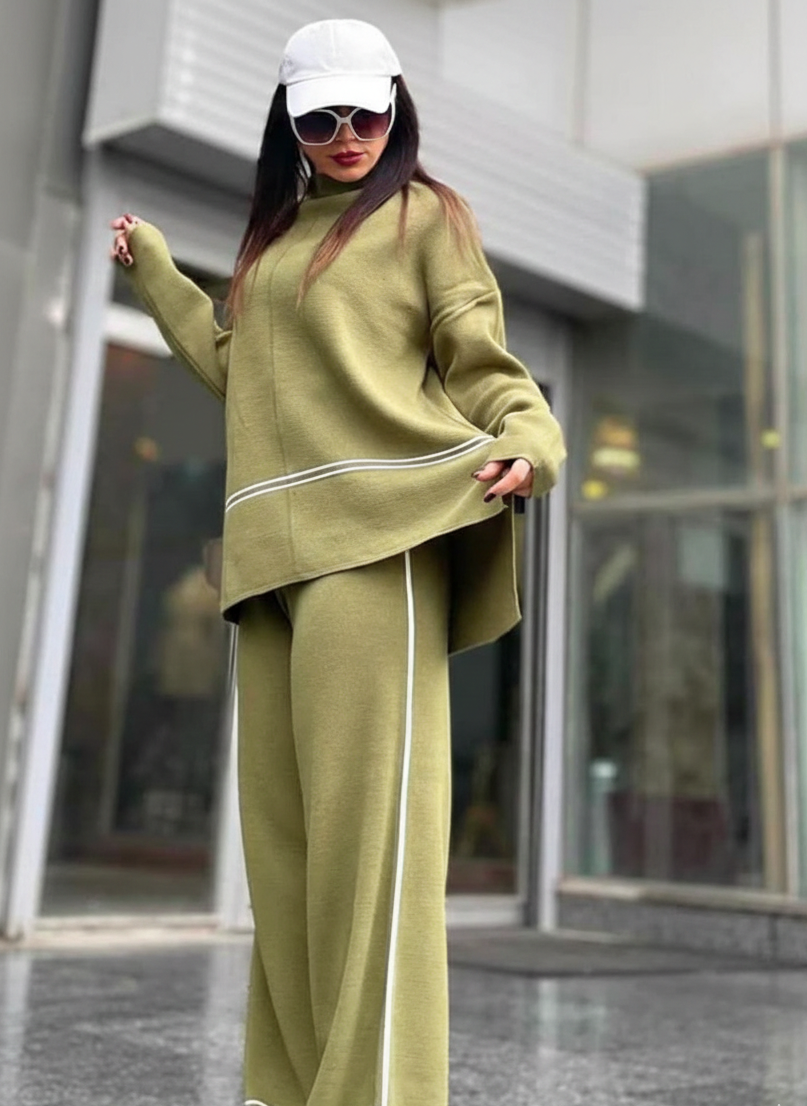 طقم كاجوال حريمي أنيق مناسب للمشاوير والخروج