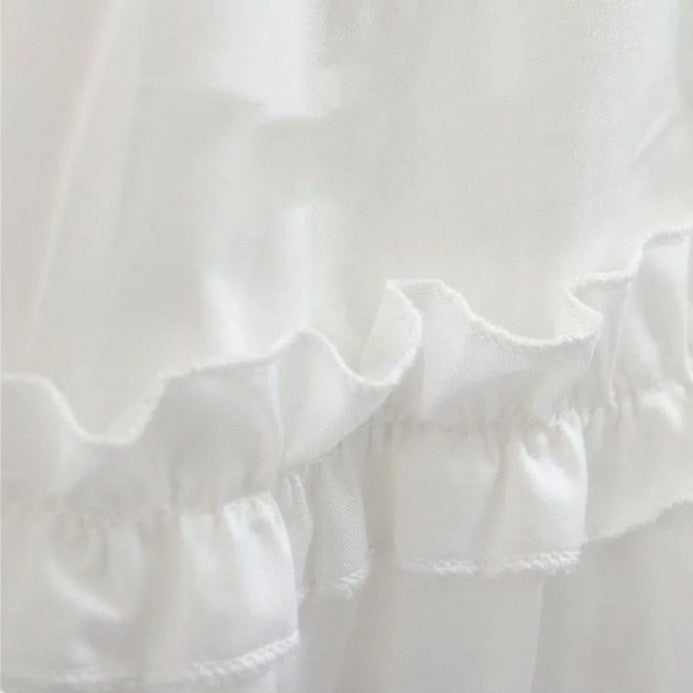 New Cute Slim-fit Pleated Umbrella Skirt Tiered Skirt