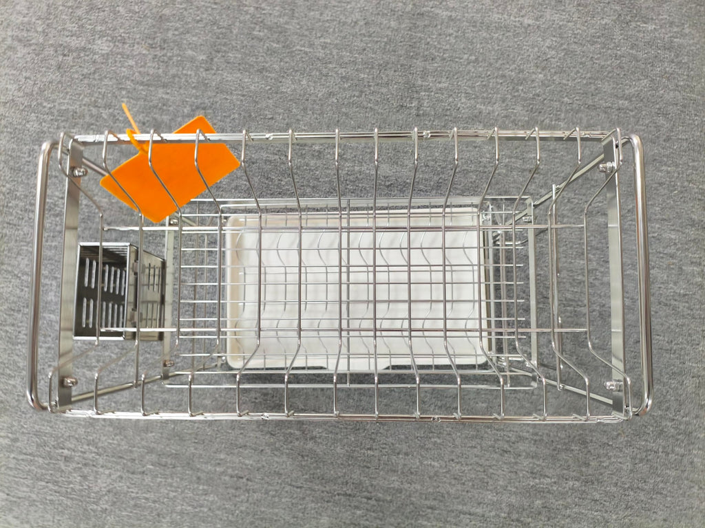 Stainless Steel Dish Storage Rack Draining Plate Rack