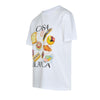 Afternoon Tea Hamburger Printed Loose All-match Short Sleeve Fashion Brand T-shirt
