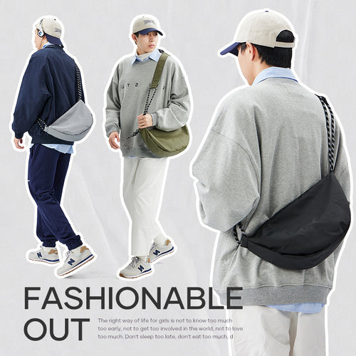 Lightweight Exercise Men's Large Capacity Commuter Messenger Bag