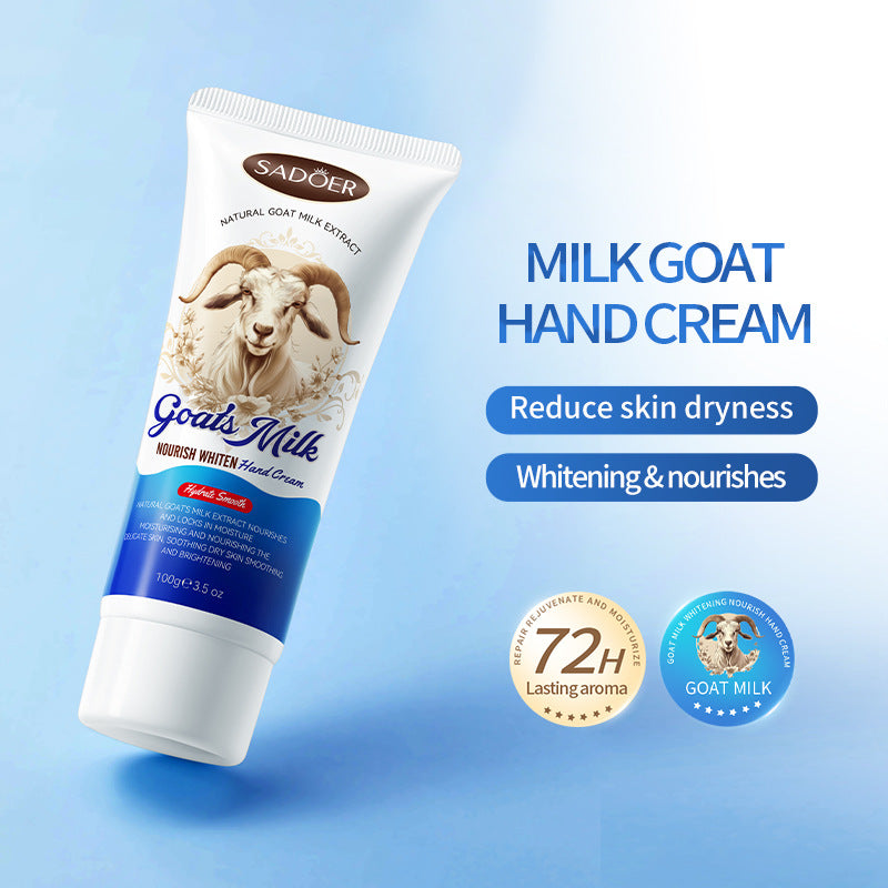 Goat's Milk Whitening Hand Cream Autumn And Winter Moisturizing