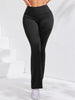 Women's Solid Color Casual High Waist Hip Lift Yoga Pants