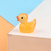 Luminous Little Duck Resin Accessories Micro Landscape Ornaments