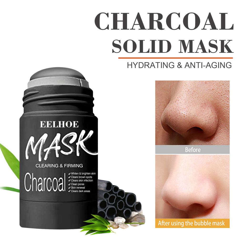 Solid Cleansing Mask Bamboo Charcoal To Remove Blackheads