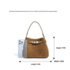 Cortical Women's Spliced Casual Crossbody Bag